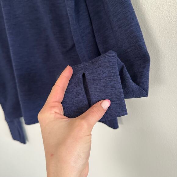 Outdoor Voices 1/4 Zip Pullover Sweater Blue M - Picture 6 of 6